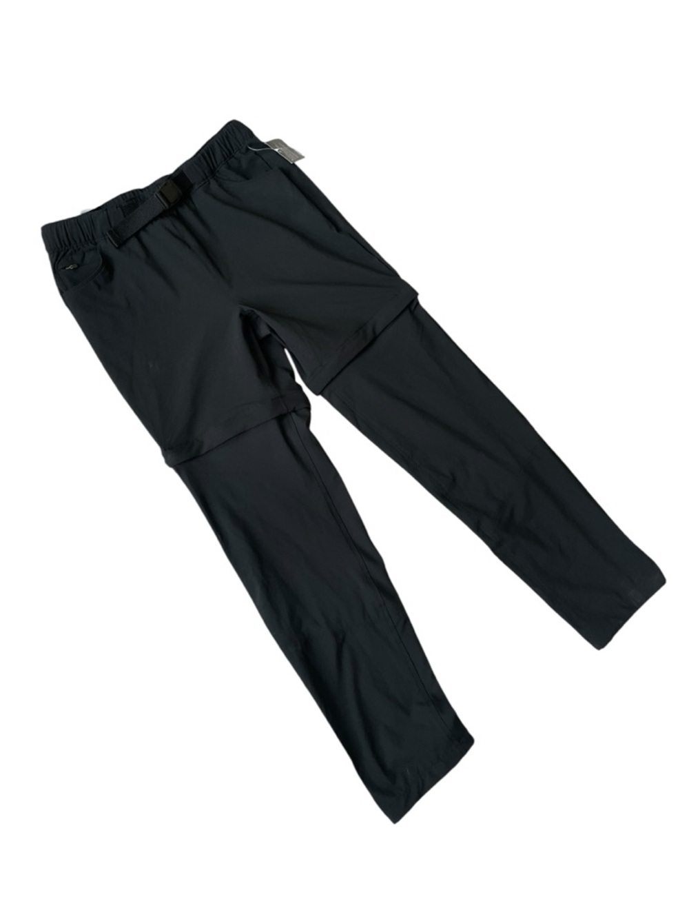 Eddie Bauer Travex Black Zip-Off Cargo Pants